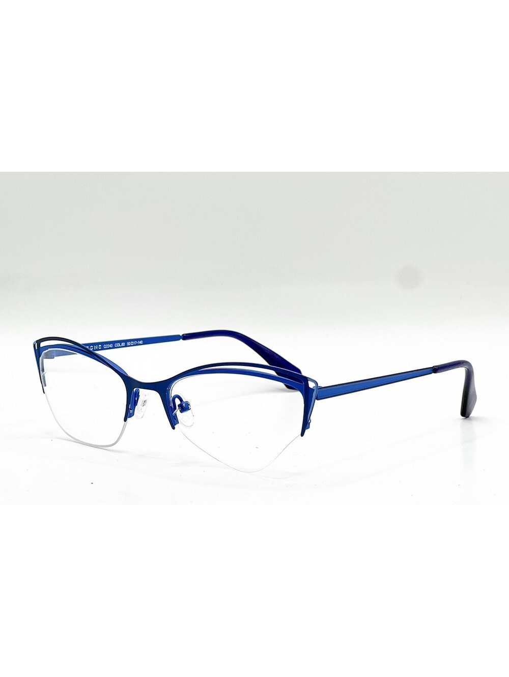 C-Zone Q2240 60 Dark Blue/Blue Authentic Eyeglasses 50-17-140
